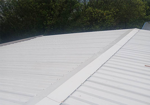 精鋼覆膜瓦客戶案例之瀏陽市化工廠有限公司